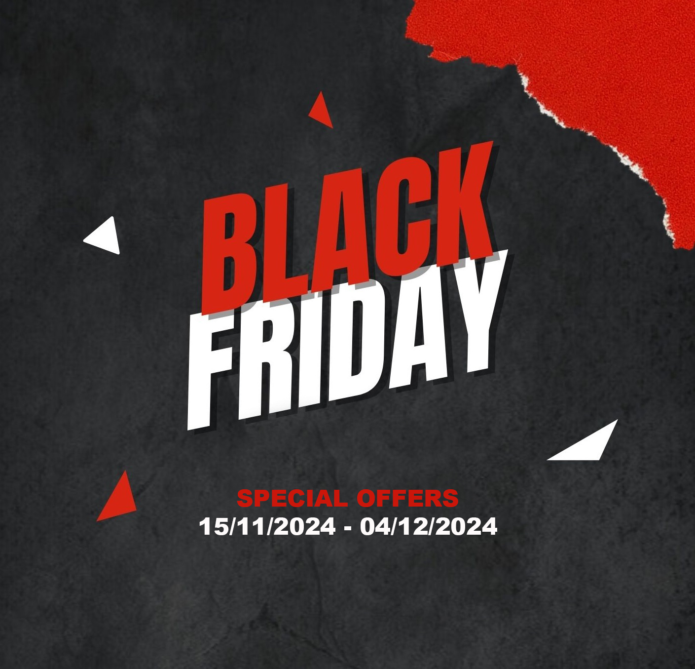 BLACK FRIDAY ALERT